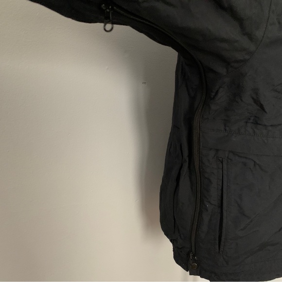 North face // black zip front ski jacket size small - Picture 8 of 10